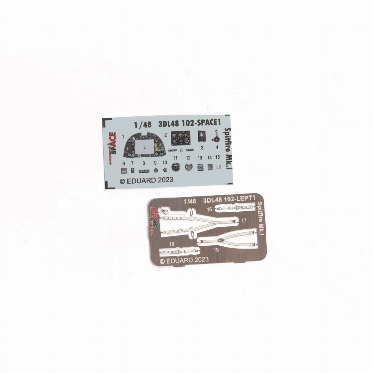 3DL48102 1/48 ���ԥåȥե����� Mk.I �����ڡ���������3D�ǥ����� w/���å��󥰥ѡ��ĥ��å� (���ߥ���)