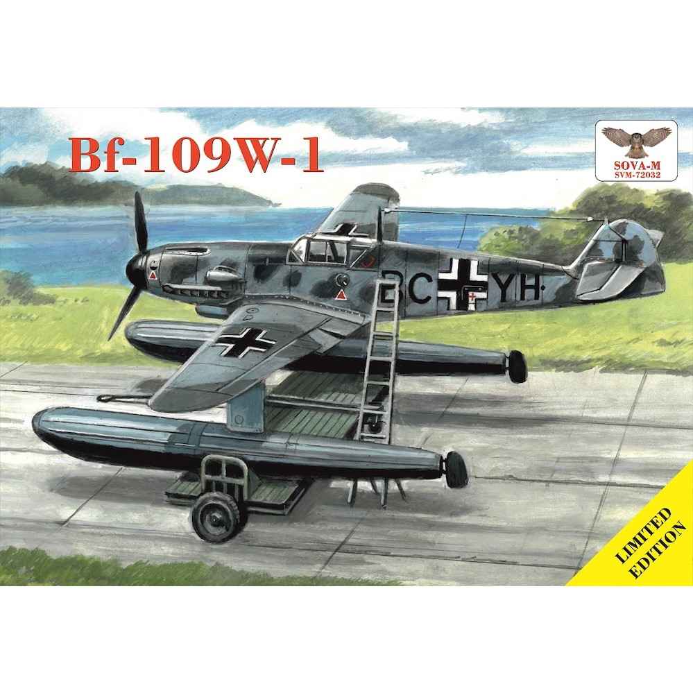SVM-72032 メッサーシュミット Bf109W-1|第二次大戦の飛行機モデル|飛行機