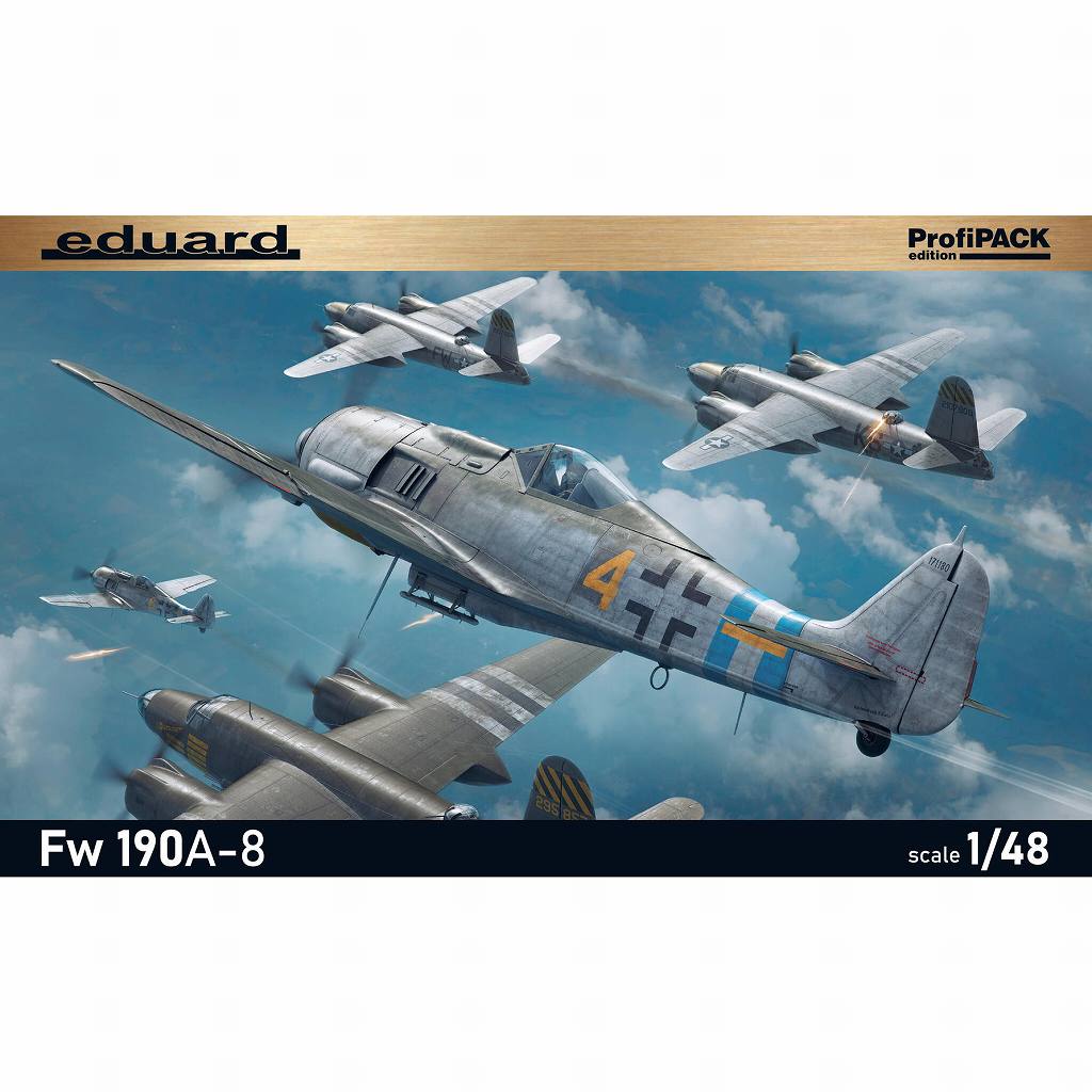 82147 フォッケウルフ Fw190A-8 プロフィパック | エデュアルド