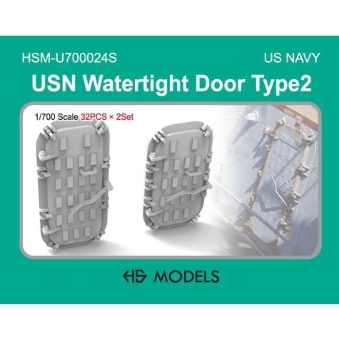 HSM-U700024S 1/700 米海軍 水密扉 タイプ2 | HSモデル HS