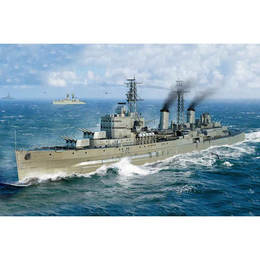 06702 1/700 イギリス海軍軽巡洋艦 HMSベルファスト 1959|第二次大戦の艦船モデル|艦船