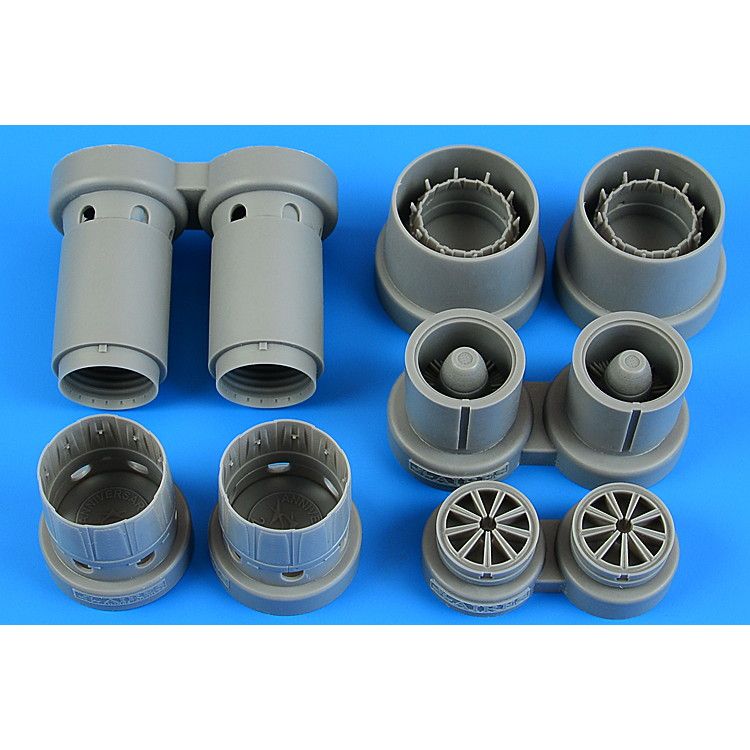 4888 1/48 ラファール 排気ノズル(ホビーボス用)|飛行機用パーツ|飛行機