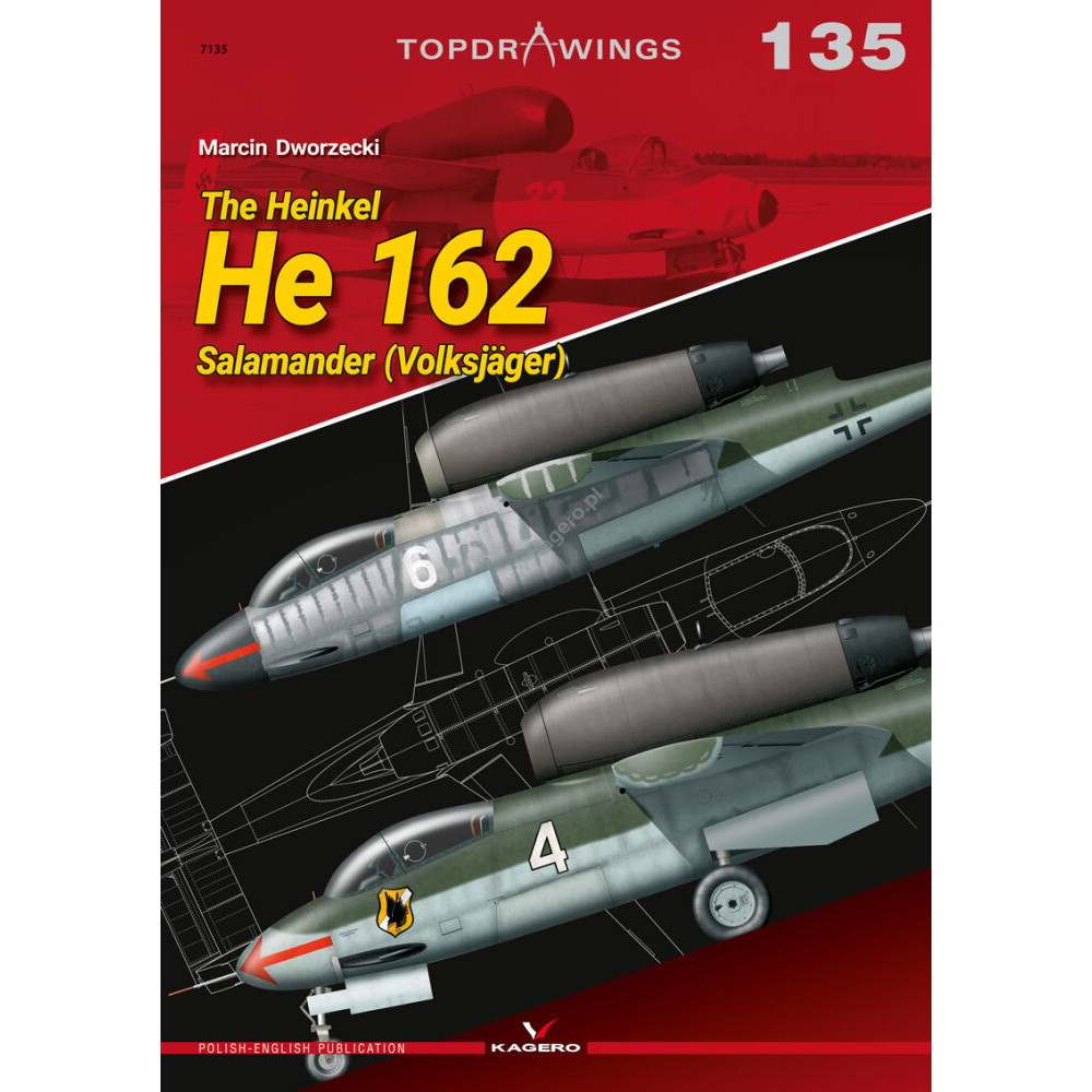 TOPDRAWINGS 7135 ハインケル He162 サラマンダー|洋書|書籍＆DVD