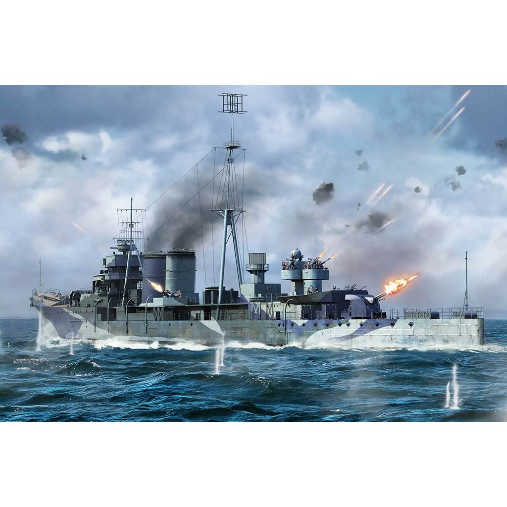 06742 1/700 イギリス海軍 軽巡洋艦 HMS コロンボ|第二次大戦の艦船モデル|艦船