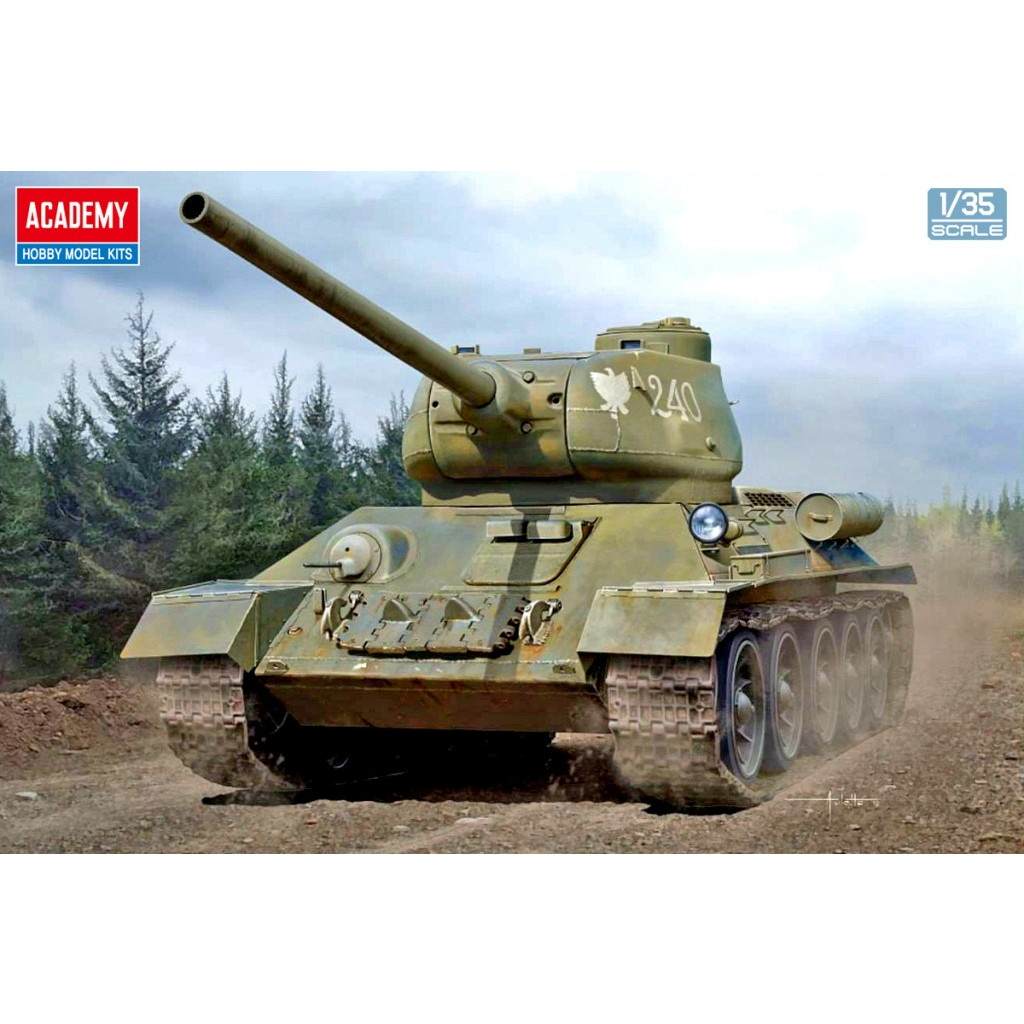 13554 1/35 T-34/85 第183工廠製 後期型|第二次大戦のAFVモデル|AFV