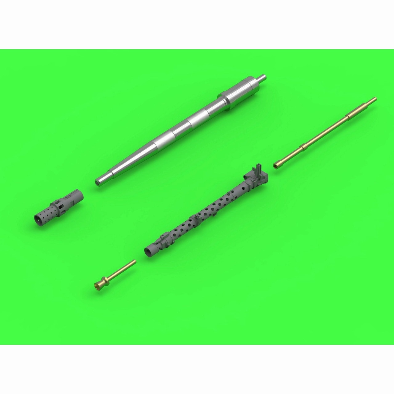 GM35-046 1/35 WWII ドイツ II号戦車 A/B/C/D/E/F型 2cm KwK30 L/55 砲身 & MG-34 銃身|AFV用パーツ|AFV