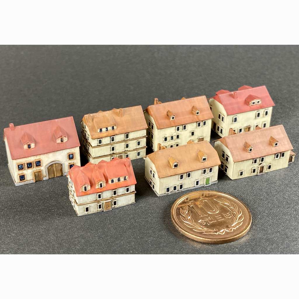 ST4 欧州建築物 住宅セット|建物／情景用パーツ|フィギュア