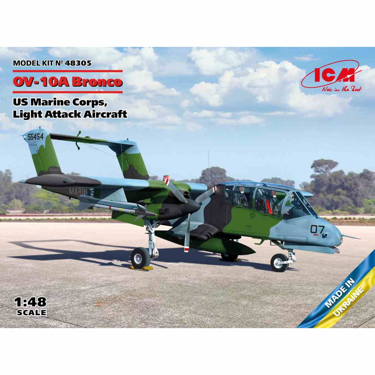 48305 アメリカ海兵隊 OV-10А ブロンコ軽攻撃機 | ICM | 飛行機,大戦後