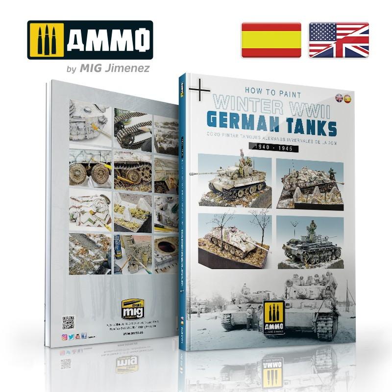 A.MIG-6039 WWII ドイツ戦車の塗装法 (冬季) | アモ AMMO of Mig
