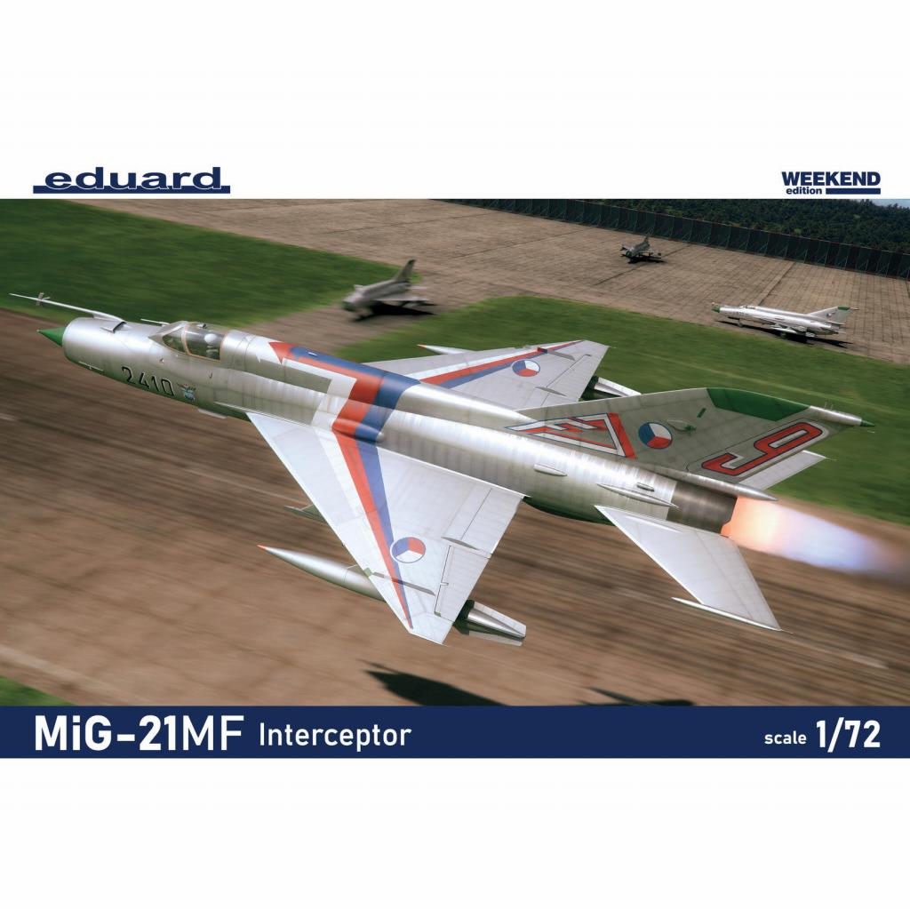 7469 1/72 MiG-21MF フィッシュベッド 迎撃機型 ウィークエンド