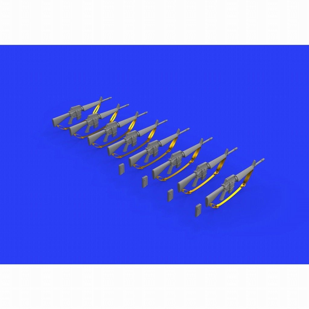 ブラッシン635009 M16 ライフル ベトナム戦争 (8個入り)|AFV用パーツ|AFV