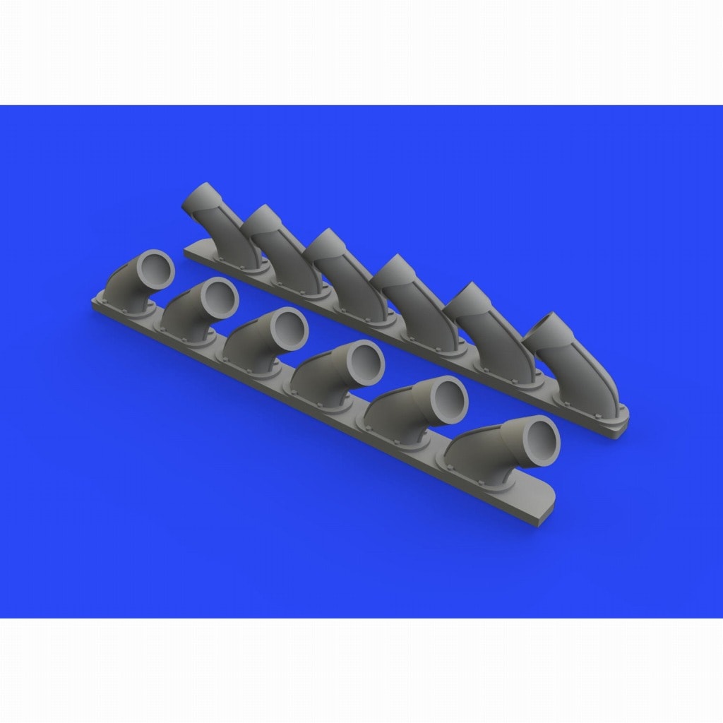 ブラッシン648470 スーパーマリン スピットファイア Mk.XIV 排気管|飛行機用パーツ|飛行機