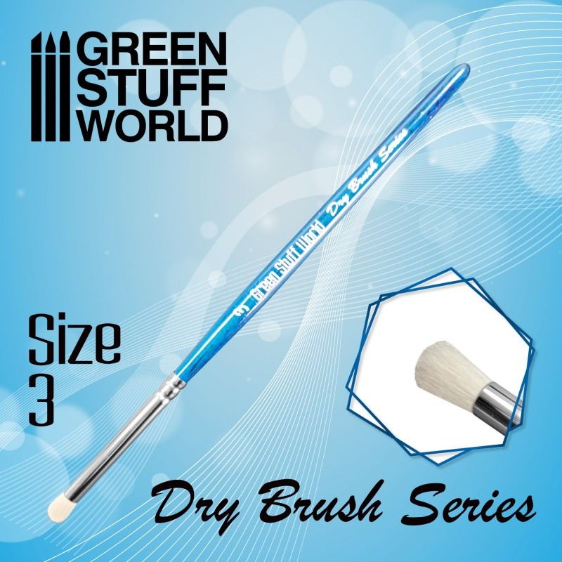 【再入荷】GSWD-2953 ブルーシリーズドライブラシ用ぼかし筆サイズ3|工具|ツール＆マテリアル