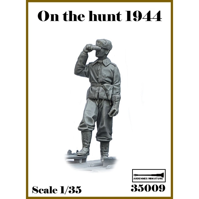 AR35009 1/35 WWII ドイツ 偵察中＃2 遠方を視察中の下士官(1体入)|第二次大戦のフィギュア|フィギュア