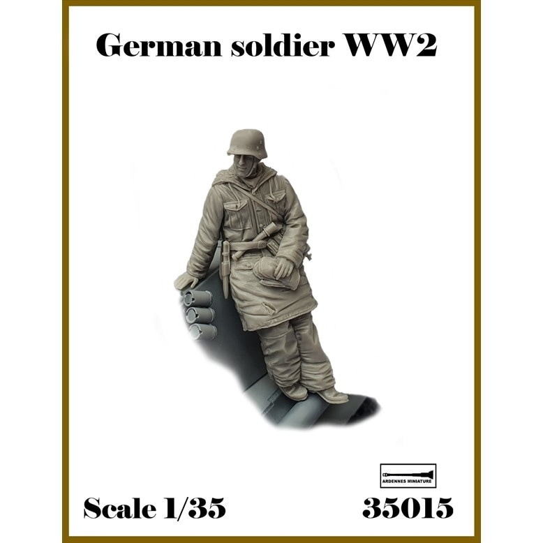 AR35015 1/35 WWII ドイツ軍兵士＃1 寄りかかる兵士(1体入)|第二次大戦のフィギュア|フィギュア