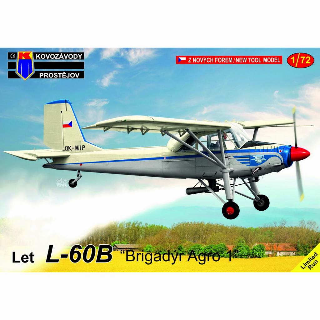 KPM0393 1/72 Let L-60B ブリガディア  農業機 |大戦後の飛行機モデル|飛行機