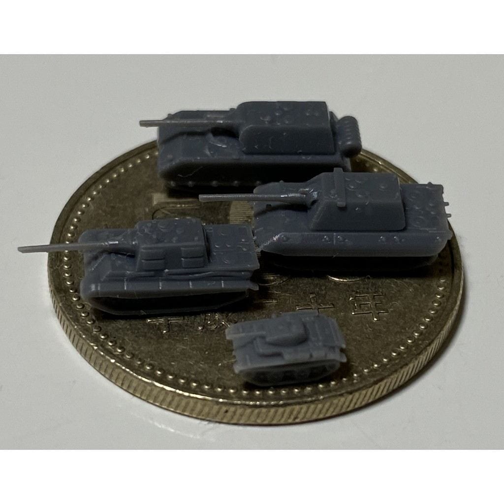 G7 ドイツ軍 戦車セット5 128mm マウス, E-100, ヤクト
