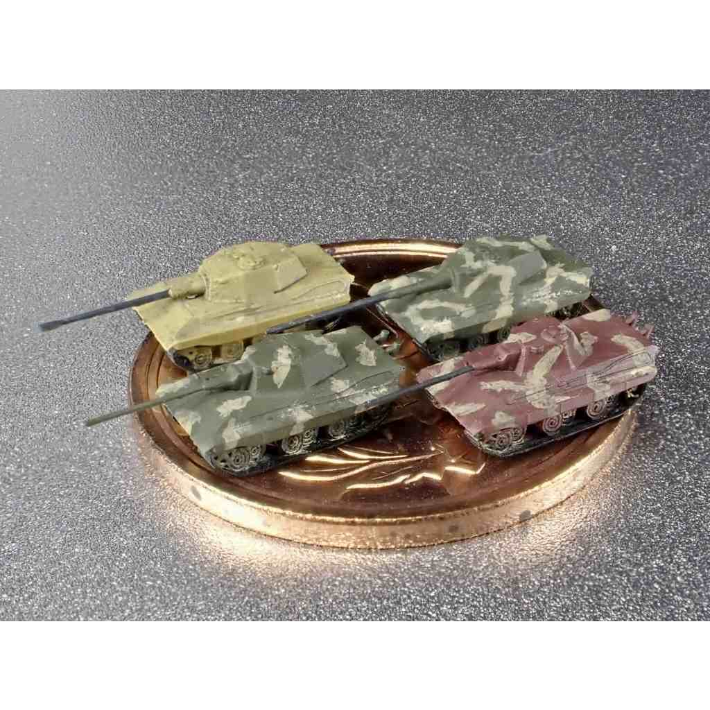 【プラモデルまとめ売り】戦車5種類　内袋未開封品（中古品） G35 ドイツ軍 試作計画戦車セット2 E-50, E-75 | ファイアスターター