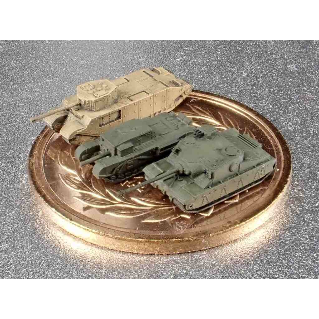 UK9 英軍 試作車両セット TOG 2重戦車, A39 トータス重突撃戦車