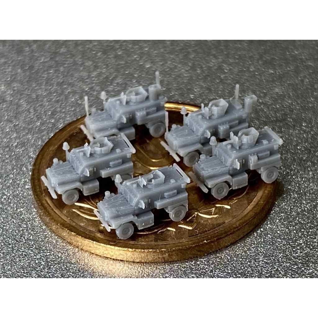 【再入荷】MUS8 現用米軍 クーガー MRAP 4X4セット|大戦後のAFVモデル|AFV