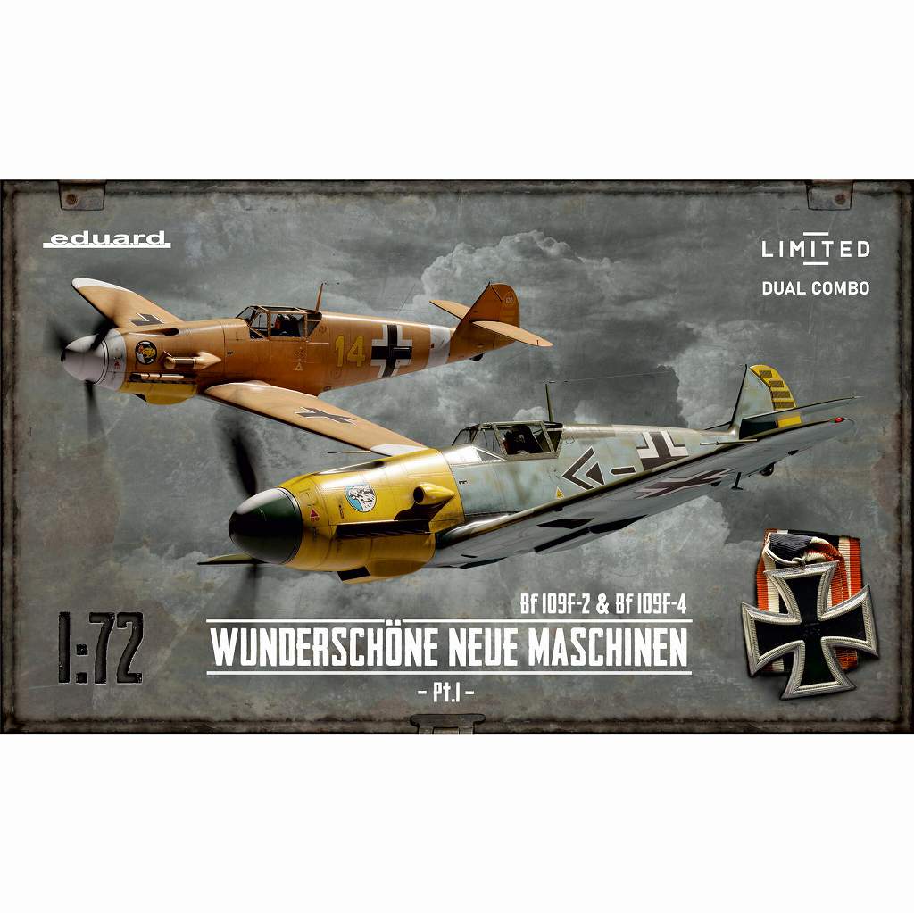 2142 1/72 メッサーシュミット Bf109F デュアルコンボ リミテッドエディション 「美しく新しいマシーン パート1」|第二次大戦の飛行機モデル|飛行機