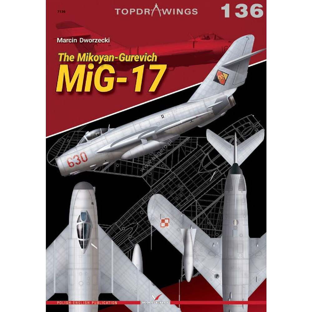 TOPDRAWINGS 7136 ミグ MiG-17 フレスコ|洋書|書籍＆DVD