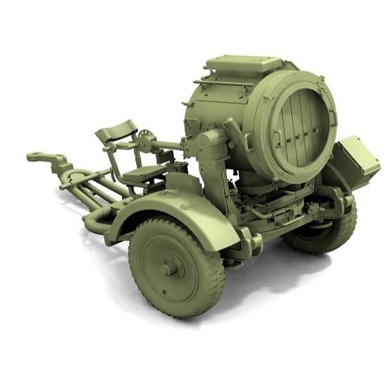 G72-220 WWII ɥ SW-36 60cm 饤 w/Sd.Ah.51 ȥ졼顼