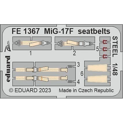 FE1367  1/48 MiG-17F ȥ٥ (ƥ쥹) ()