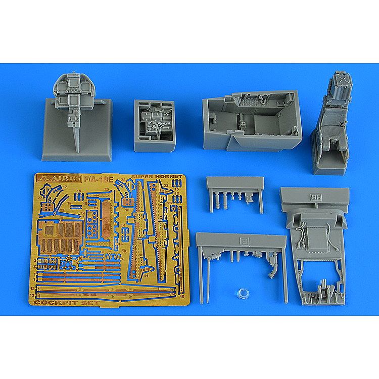 4895 1/48 F/A-18E スーパーホーネット コクピット(ホビーボス用)|飛行機用パーツ|飛行機