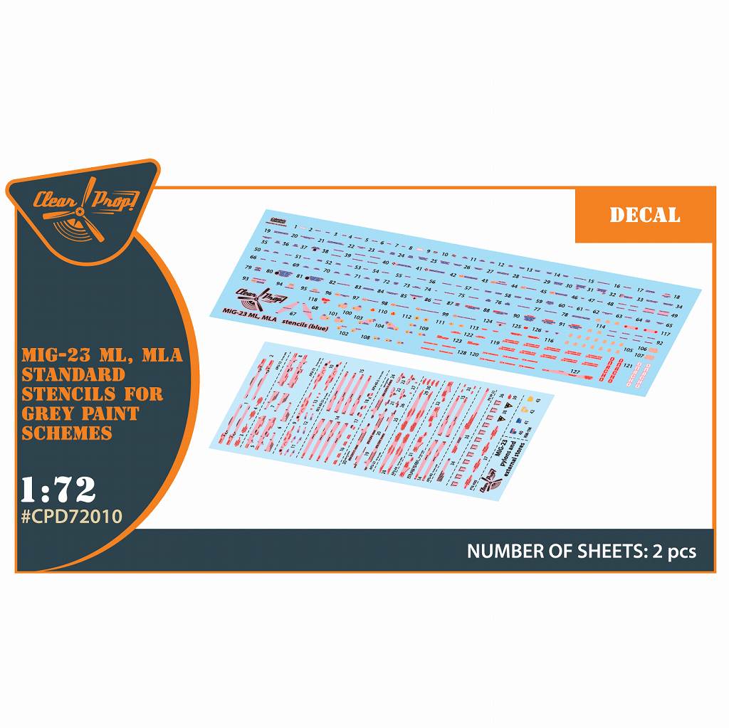CPD72010 1/72 �ߥ� MiG-23ML/MLA �ե��å��� �ǡ��������ƥ󥷥�ǥ����� (�������졢���졼������) (����)