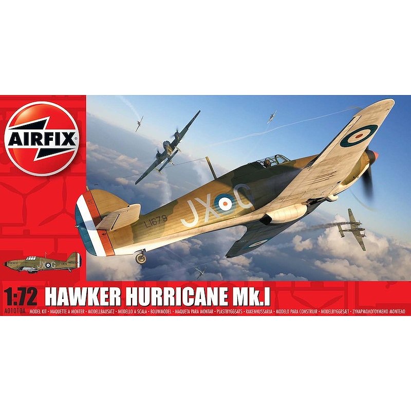 A01010A ホーカー ハリケーン Mk.I|第二次大戦の飛行機モデル|飛行機
