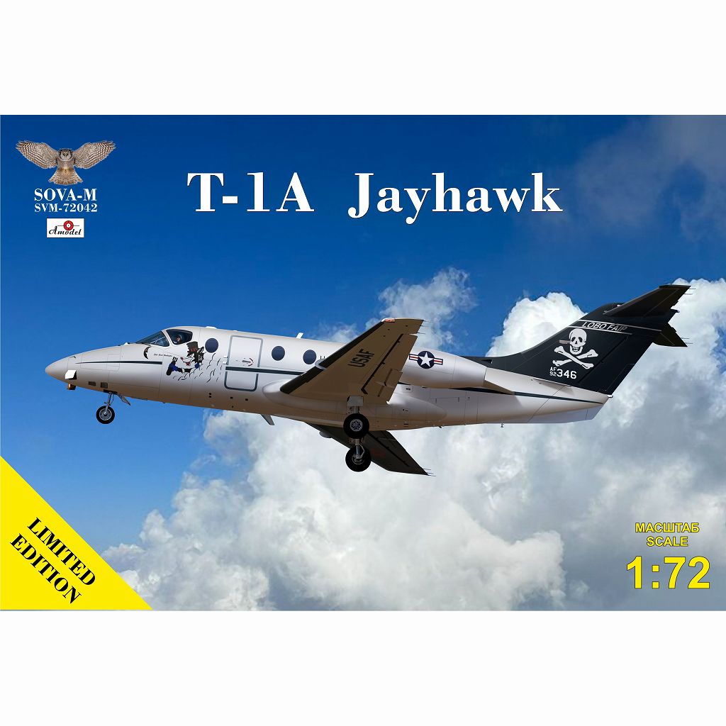 SVM-72042 1/72 レイセオン T-1A ジェイホーク 練習機 アメリカ空軍|大戦後の飛行機モデル|飛行機
