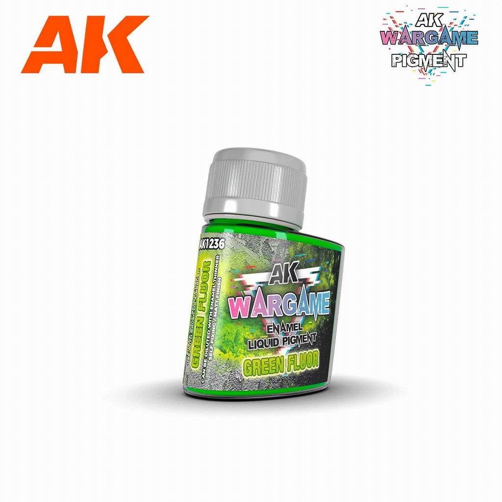 AK01236 リキッドピグメント 蛍光グリーン|塗料|ツール＆マテリアル