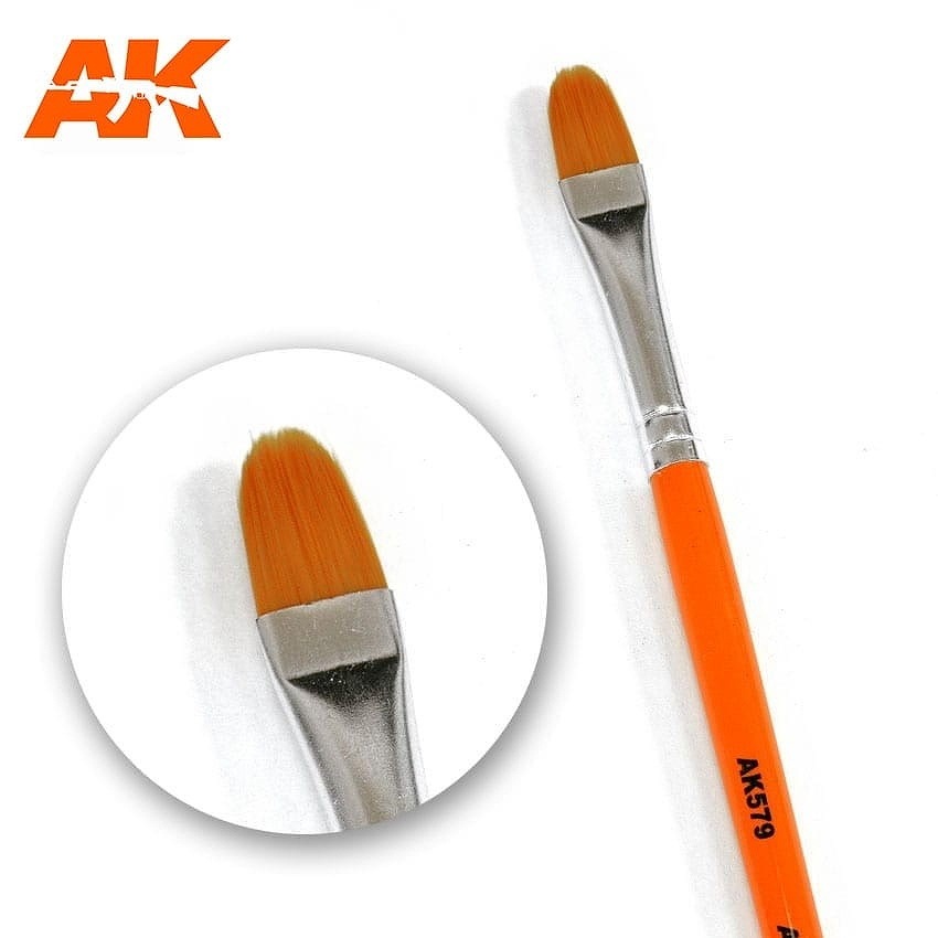 AK579 ウェザリング・丸筆|接着／造形／塗装用品|ツール＆マテリアル