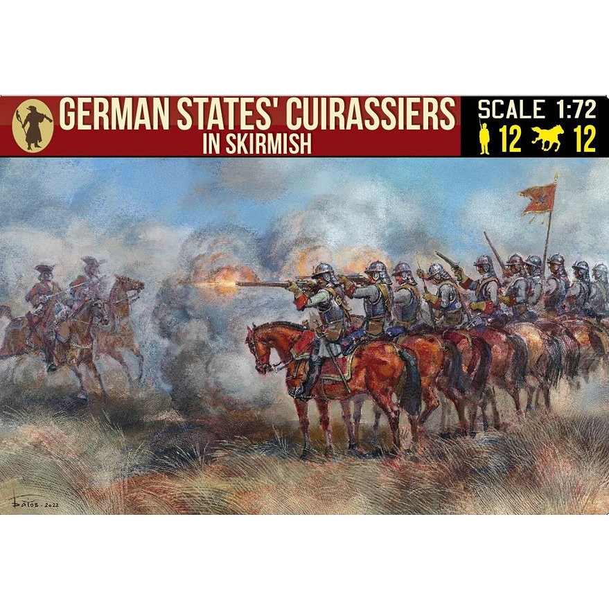268 スペイン継承戦争 ドイツ諸邦胸甲騎兵 交戦中|ヒストリカルフィギュア|フィギュア