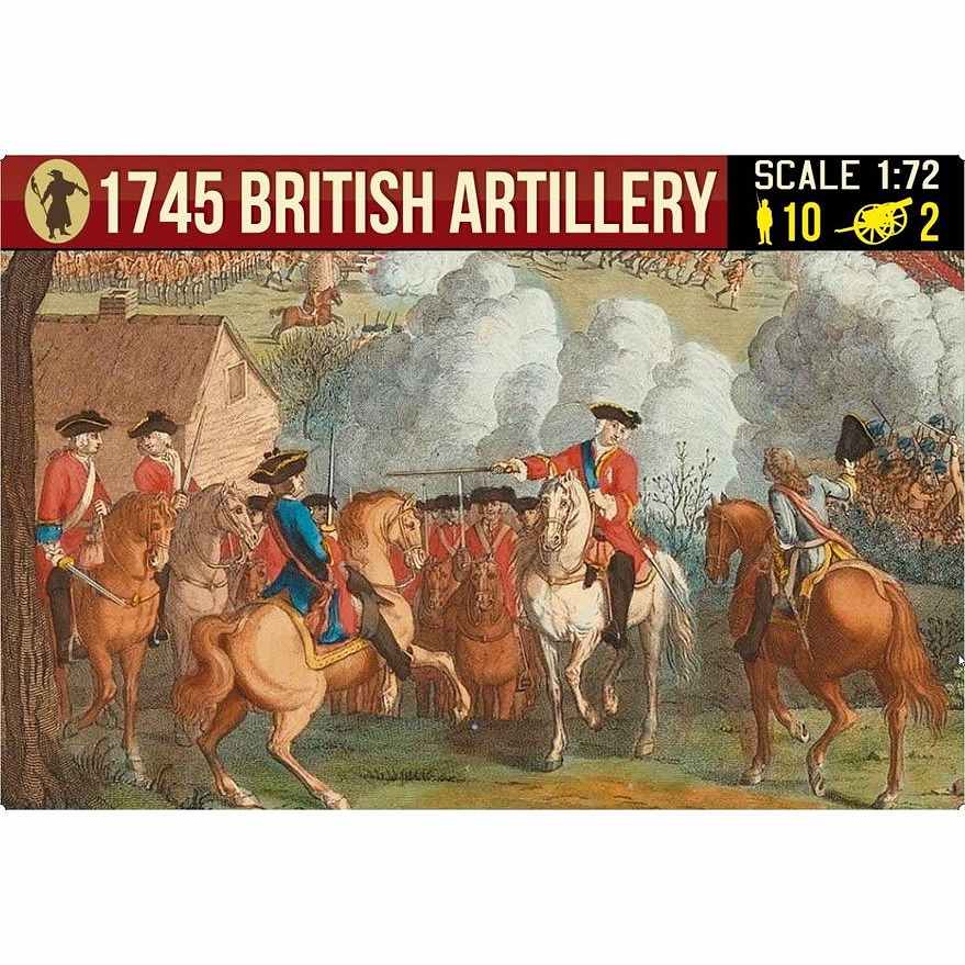 284 ジャコバイト蜂起 イギリス砲兵 1745年|ヒストリカルフィギュア|フィギュア