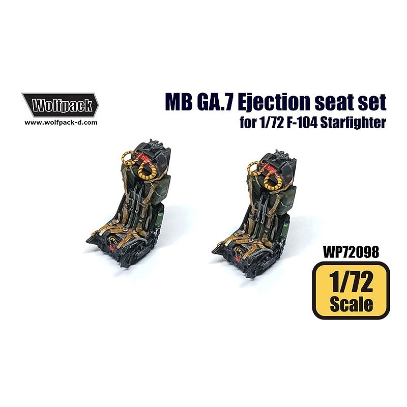 WP72098 1/72 F-104 スターファイター用 マーチンベーカー GA.7 射出