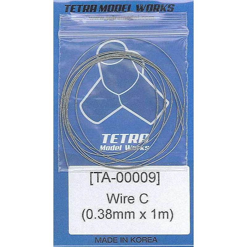 TA-00009 ステンレスワイヤー 0.38mm×1m|素材|ツール＆マテリアル