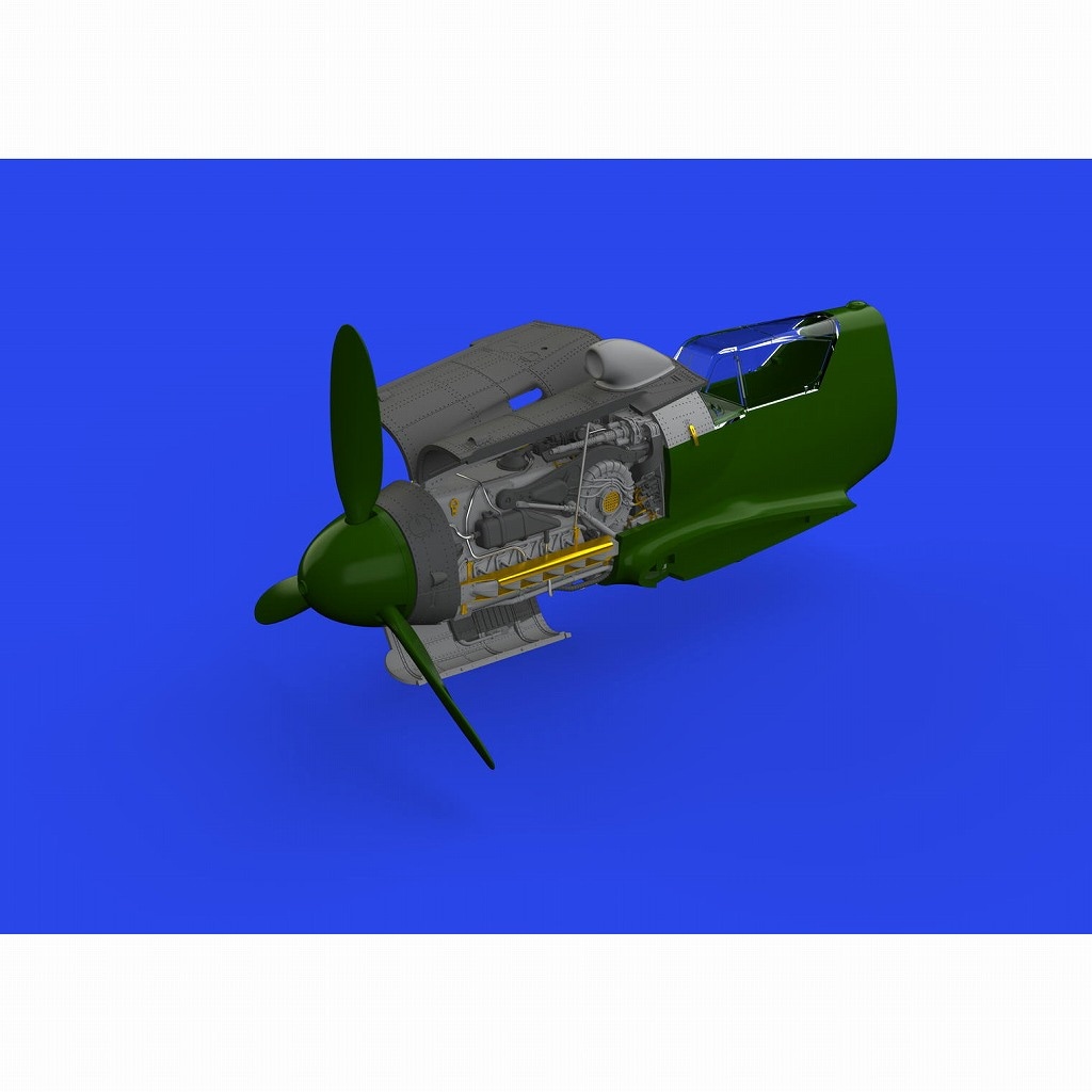 ブラッシン648902 1/48 メッサーシュミット Bf109K-4 エンジン