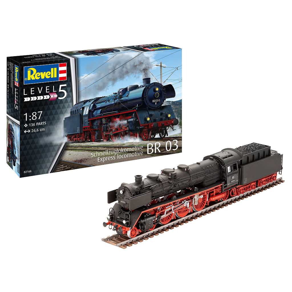 02166 R03 機関車 ヴィッテ型 防煙板 | ドイツレベル Revell