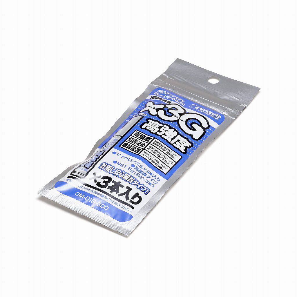 OM-019 瞬間接着剤×3G 高強度|接着／造形／塗装用品|ツール＆マテリアル