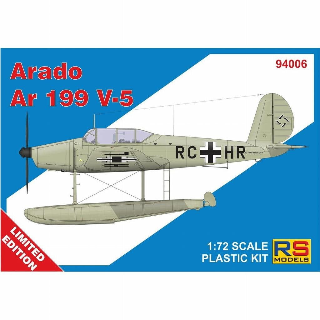 94006 アラド Ar 199 V-5 ドイツ練習機|第二次大戦の飛行機モデル|飛行機