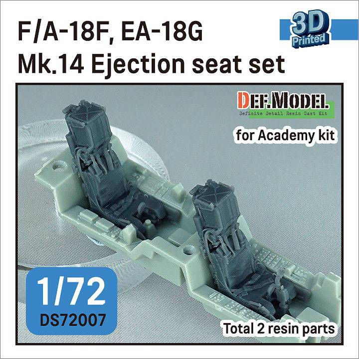 【再入荷】DS72007 1/72 F/A-18Fスーパーホーネット, EA-18G グラウラー Mk.14 イジェクションシート 【ネコポス規格外】|飛行機用パーツ|飛行機