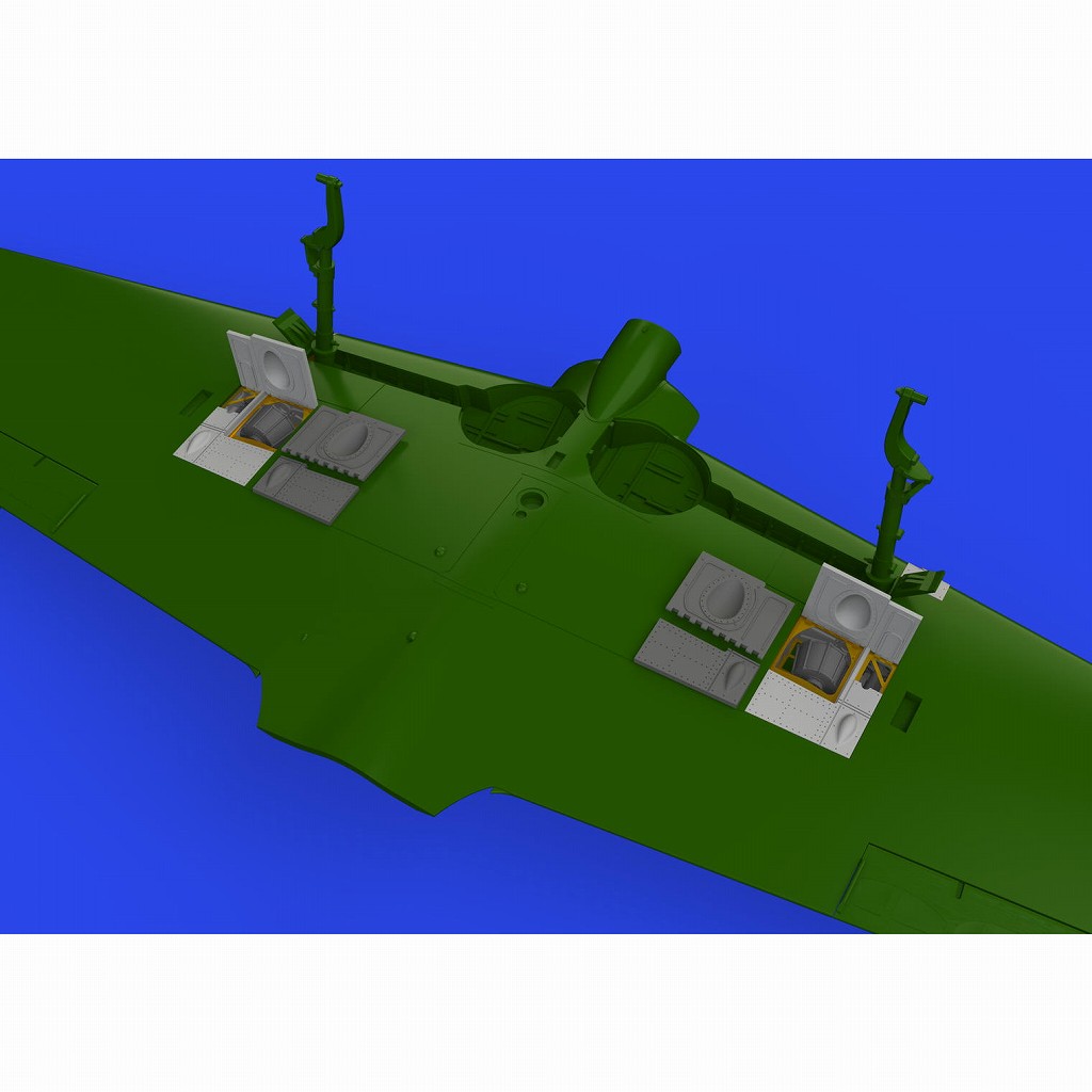 ブラッシン648883)1/48 零式艦上戦闘機三二/二二型 ガンベイ(九九式一号二〇粍機銃用) (エデュアルド用)|飛行機用パーツ|飛行機