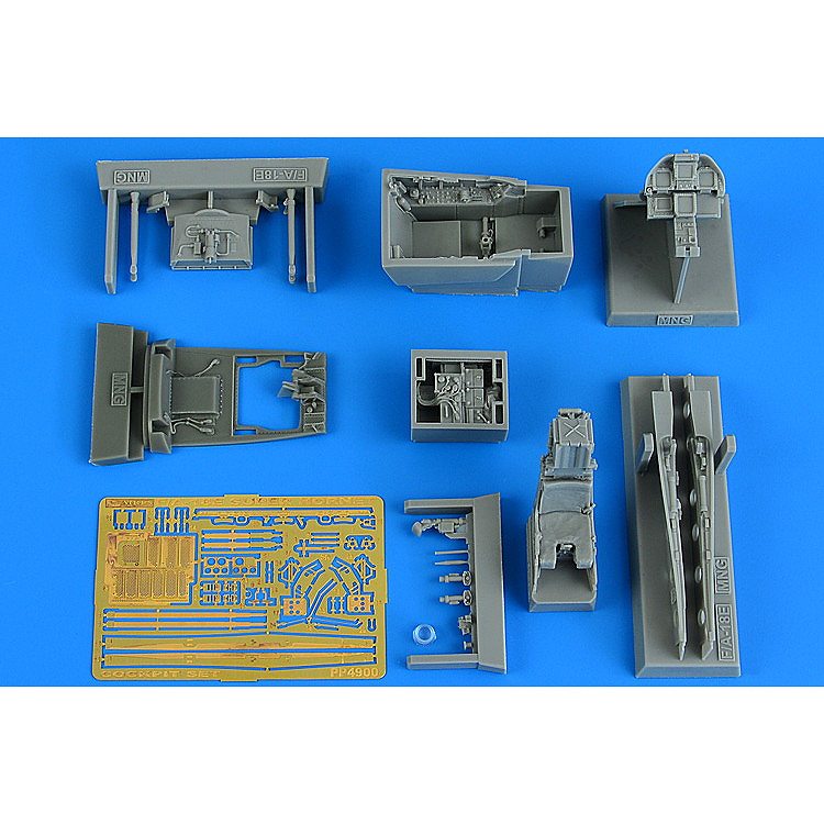 アポバスタッドF 5本セット 4900 1/48 F/A-18E スーパーホーネット コクピットセット | アイリス
