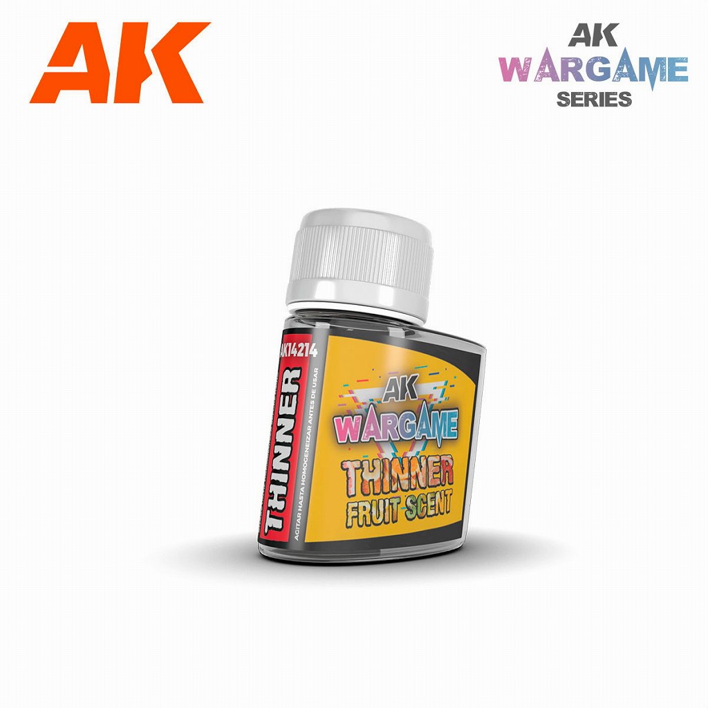 AK14214 エナメル塗料 ウォーゲームウォッシュ 専用溶剤 | AK