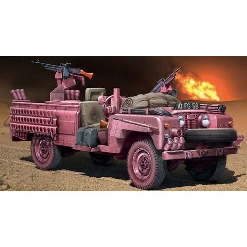 6501 イギリス S.A.S. ランドローバー ピンクパンサー|第二次大戦のAFVモデル|AFV
