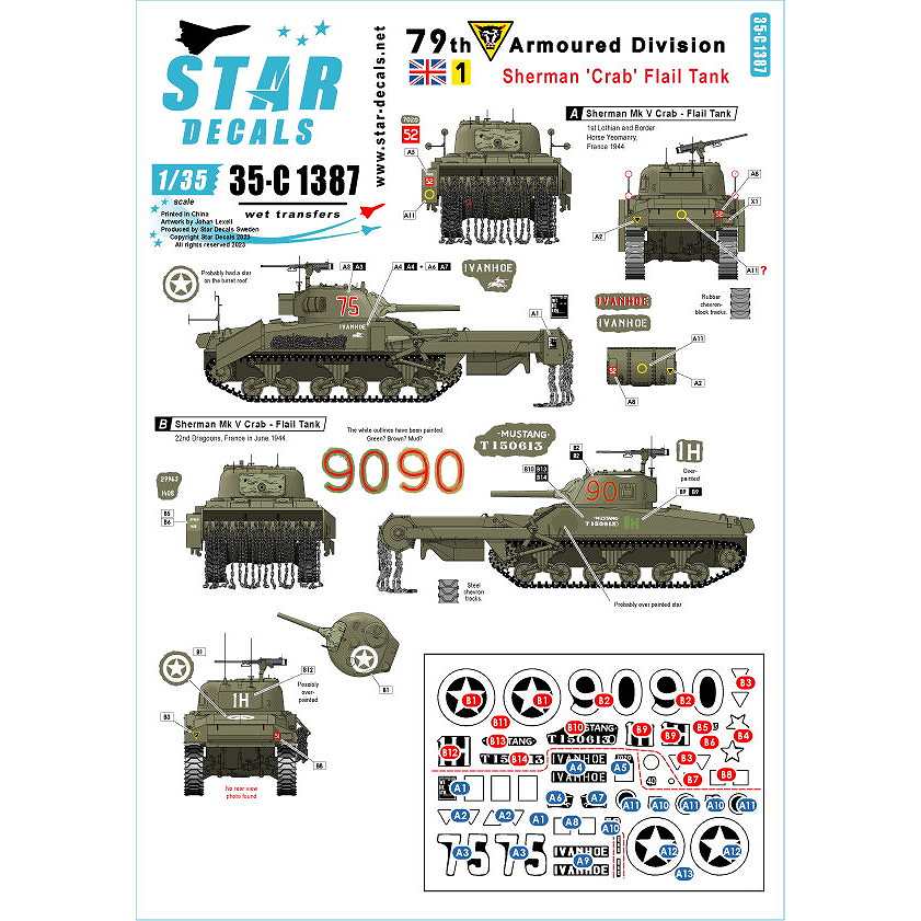1/35 イギリス軍シャーマン戦車とアメリカ軍空挺部隊