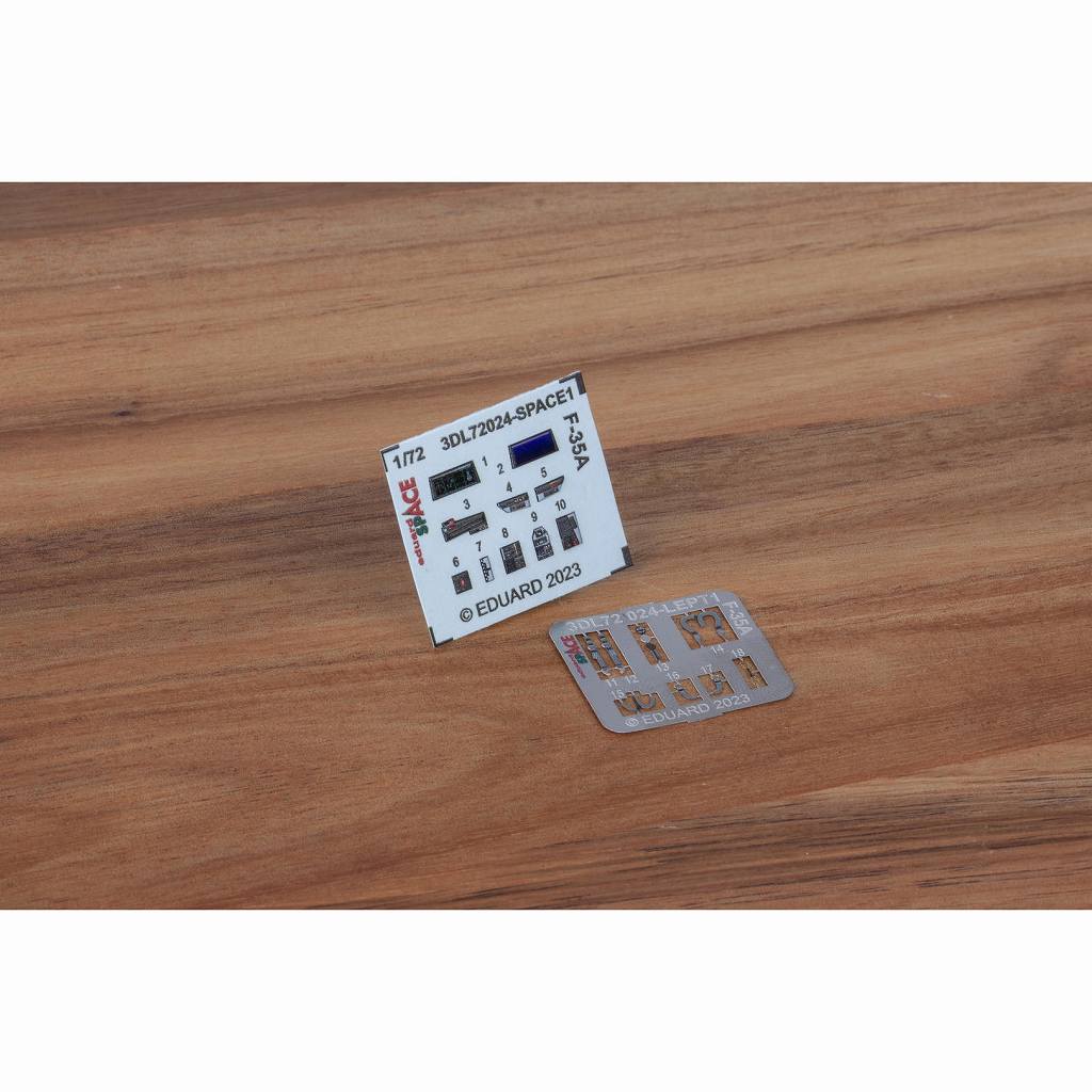 3DL72024 1/72 F-35A �饤�ȥ˥�II �����ڡ����� ����3D�ǥ����� w/���å��󥰥ѡ��ĥ��å� (���ߥ���)