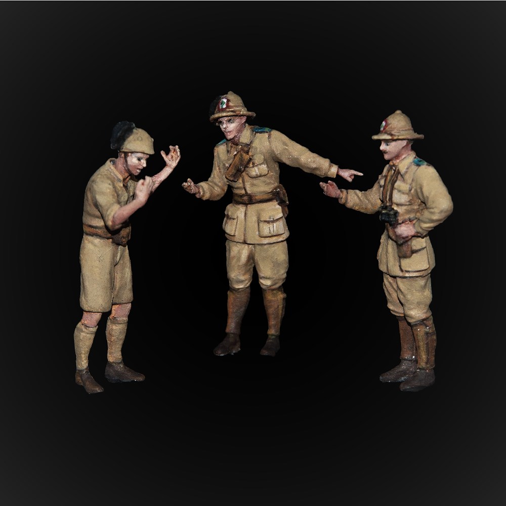 F72020 1/72 アクシデント !!! (口論する兵士3体) 【ネコポス規格外】|第二次大戦のフィギュア|フィギュア